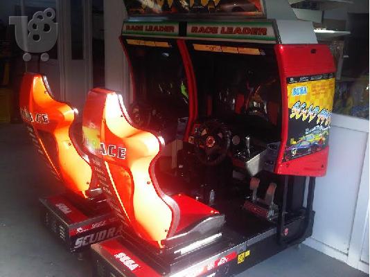 PoulaTo: RALLY SEGA TWIN SEGA RALLY COIN MACHINES